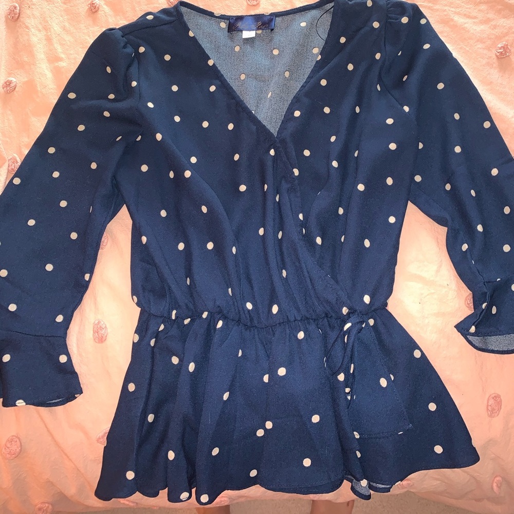 Polka Dot Blouse